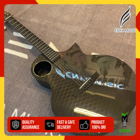 Gitar Akustik Elektrik Gitar Enya X4 Pro X4Pro S4 Eq 41 Inch Carbon Fiber