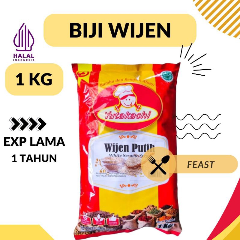 

Biji Wijen Yutakachi 1 Kg/Sesame/Sesame Seed 1 Kg