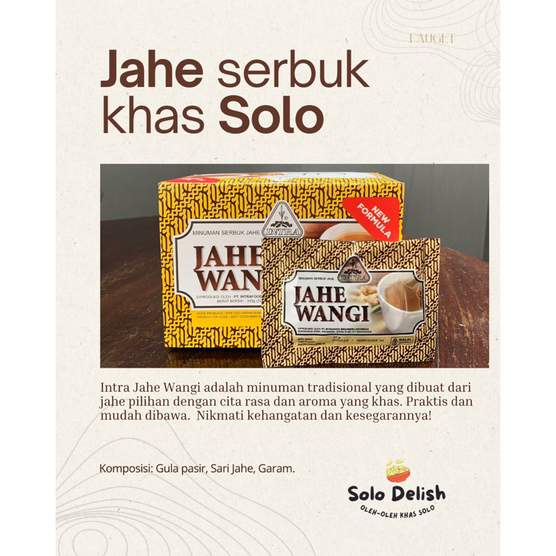 

Jahe Wangi Intra Solo.