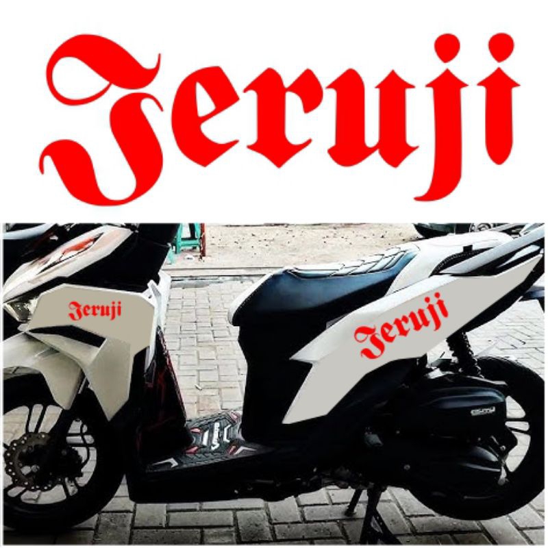 Stiker Cutting Jeruji Vario Genio Beat Matic