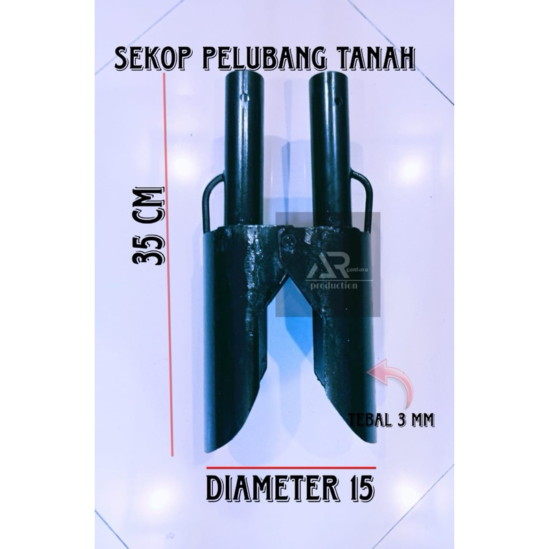 Sekop pelubang tanah,alat gali tanah
