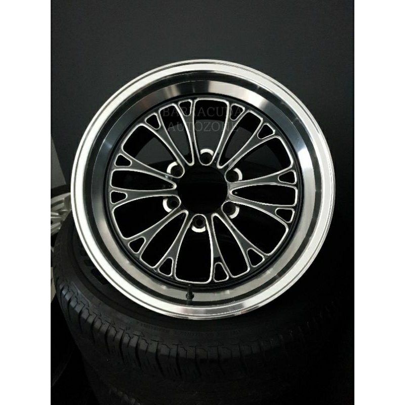 velg 2nd like new samlong jf luxury pcd 6x139,7 fortuner pajero dll