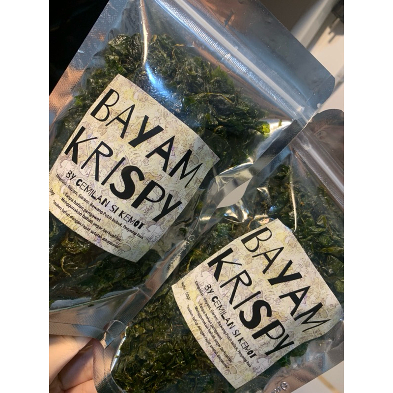 

Bayam Krispy Si Kemot