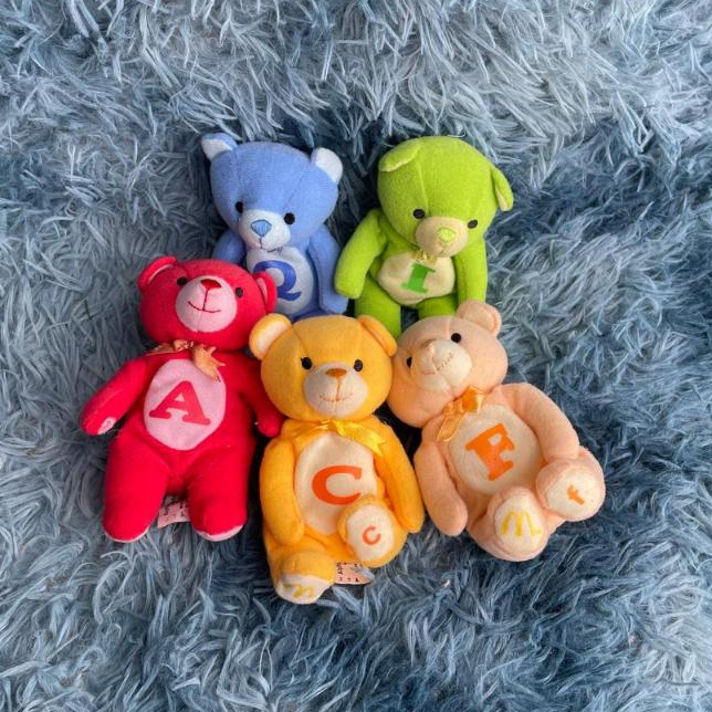Boneka Alphabet Teddies - Brand McD