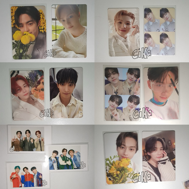 SEVENTEEN SVT PHOTOCARD PC SCOUPS JEONGHAN JUN ONE SIDE YOUR CHOICE SC JH JN MINGYU SCOUPS GRID HENG