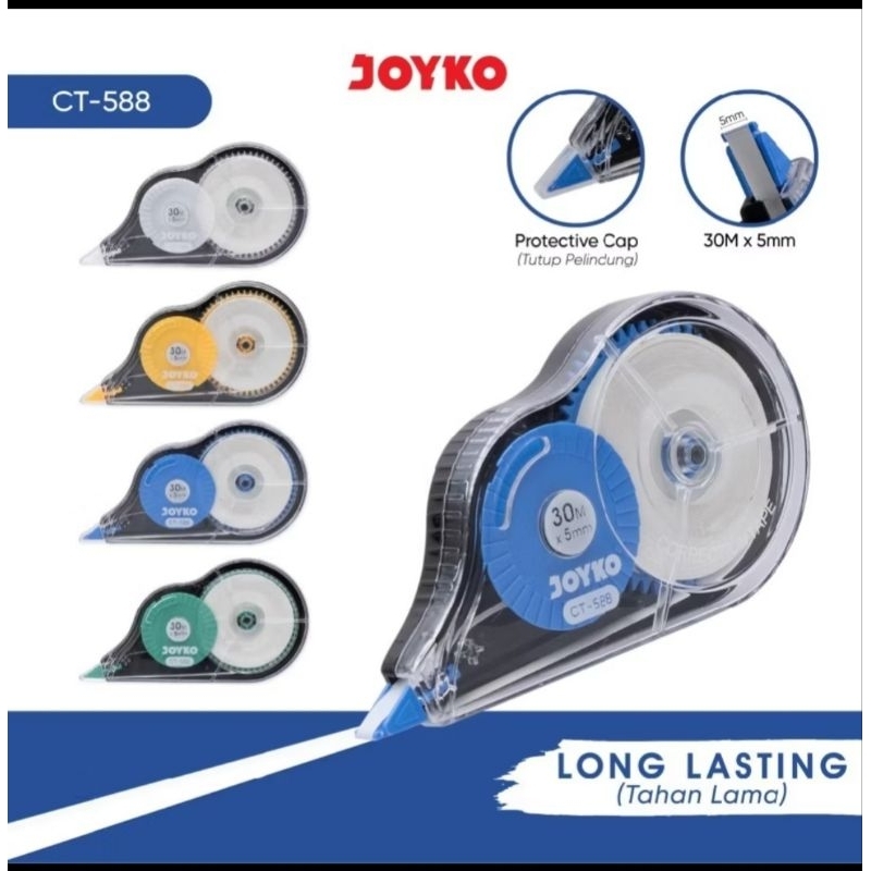 

TIP EX CT-588 JOYKO ( HARGA 12 PCS)