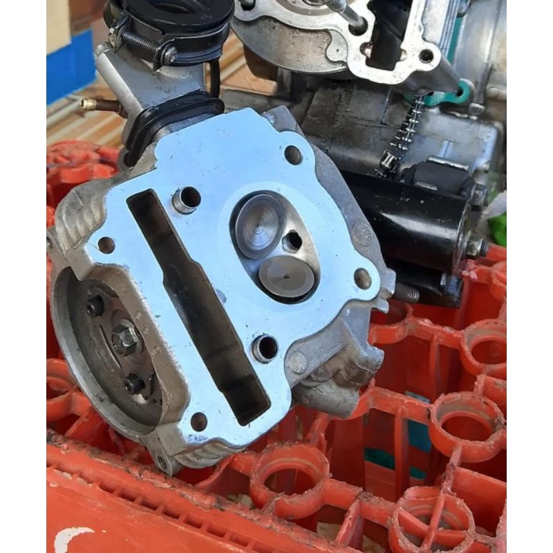 HEAD MIO KLEP 28 24  Fullset Intake kotak