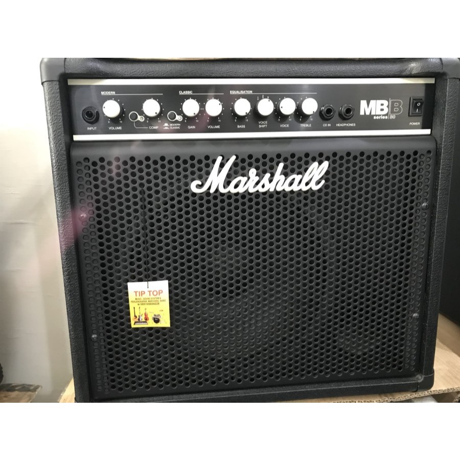 Amplifier Bass Ampli Gitar Bass Amplifier Guitar Bass MARSHALL MB30