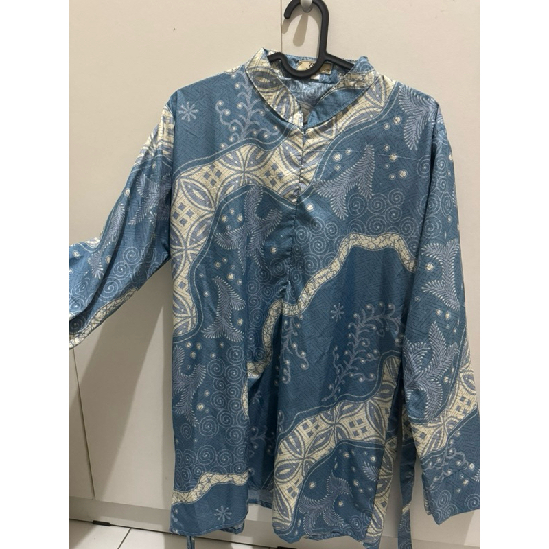 COUPLE BATIK PASANGAN CIREBONAN BIRU