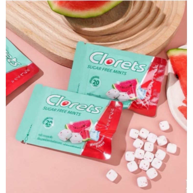 

Clorets Sugar Free Mints - Watermelon Freeze.Permen Thailand Bebas Gula.