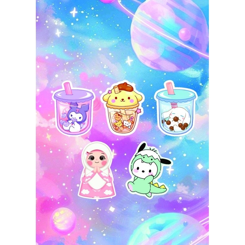 

amplop lebaran 3D karakter viral