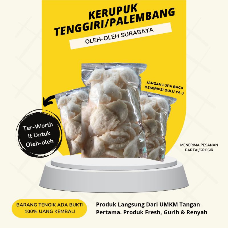 

Kerupuk Palembang Khas Kenjeran Surabaya