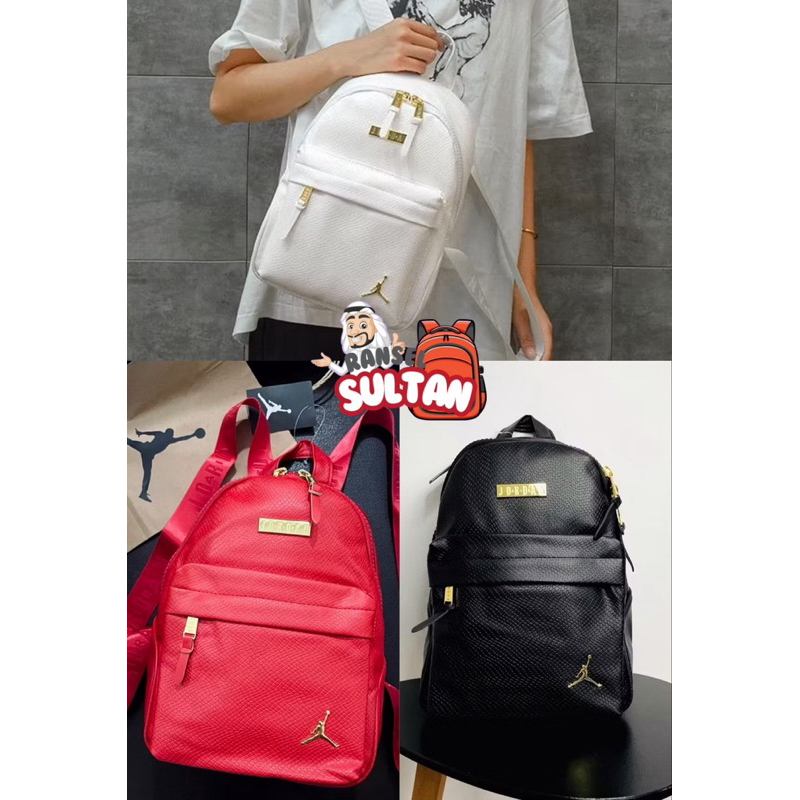 JORDAN REGAL SNAKE LEATHER BACKPACK / RANSEL SELOLAH JORDAN / RANSEL KULIT WANITA JORDAN