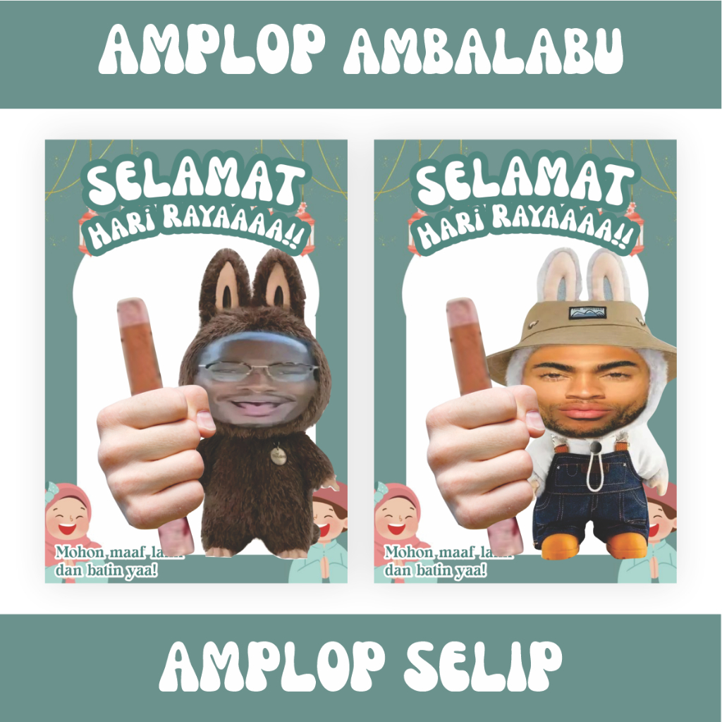 

AMPLOP SELIP AMBALABU MEME | IDUT FITRI LEBARAN | LABUBU | ISI 12 PCS