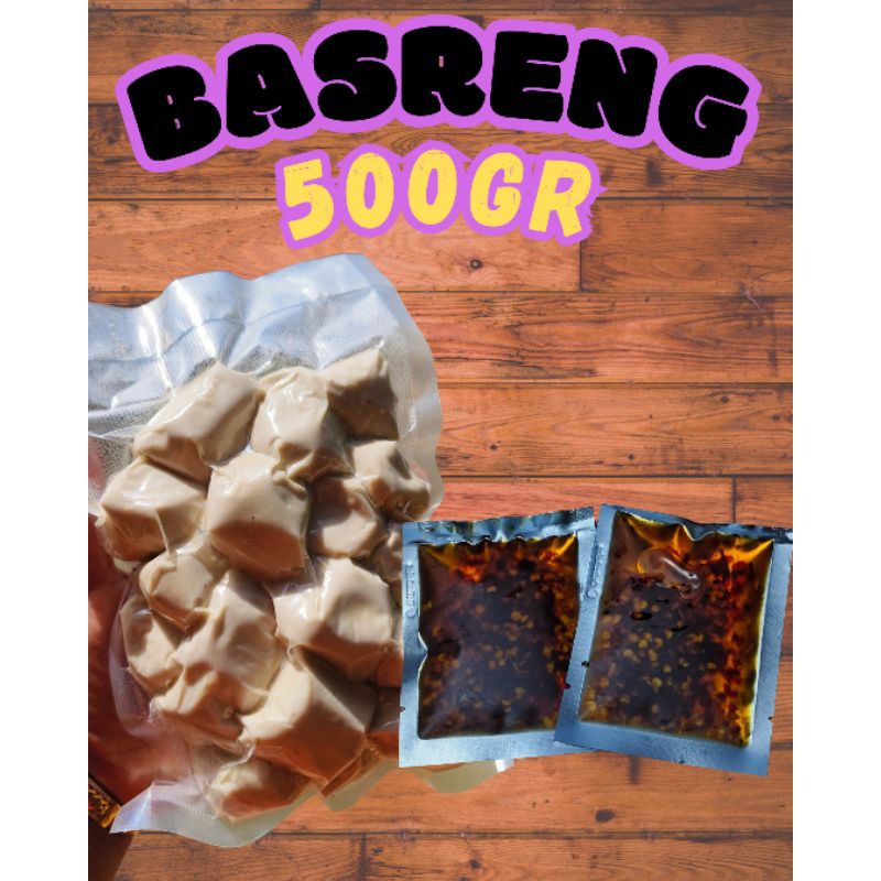 

Basreng 500gr plus chili oil 2bungkus