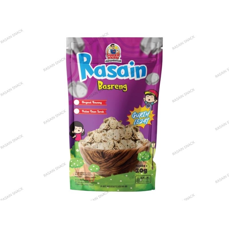 

Rasain Snack Basreng (bakso goreng)