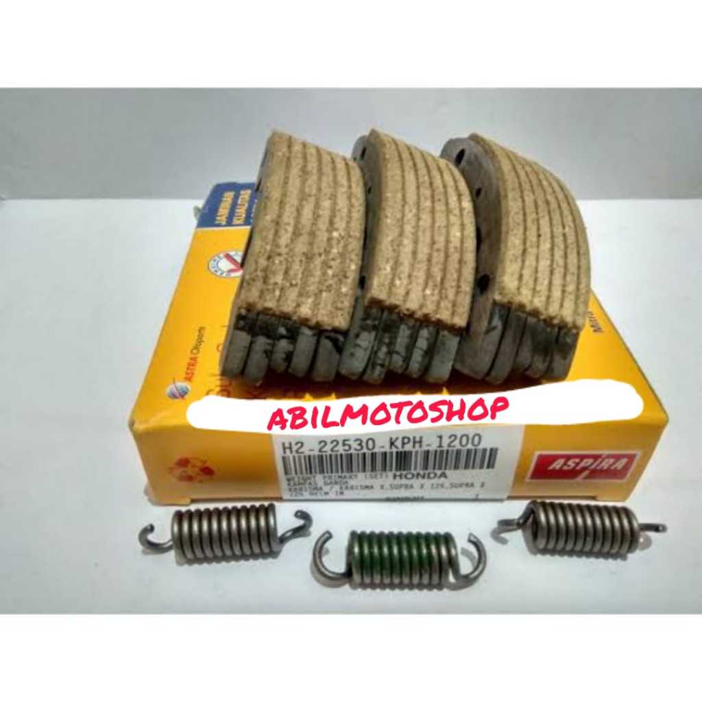 kampas ganda ASPIRA kharisma, supra x 125 HELM IN