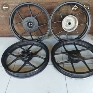 velg racing depan belakang honda genio,honda beat led new, honda beat street new led. barang second 