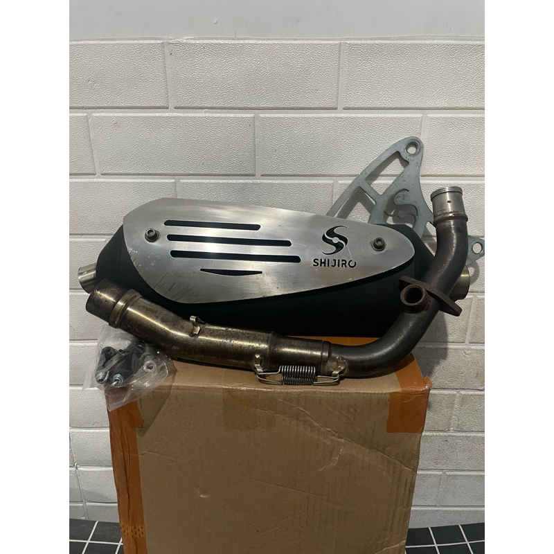 knalpot vespa shijiro