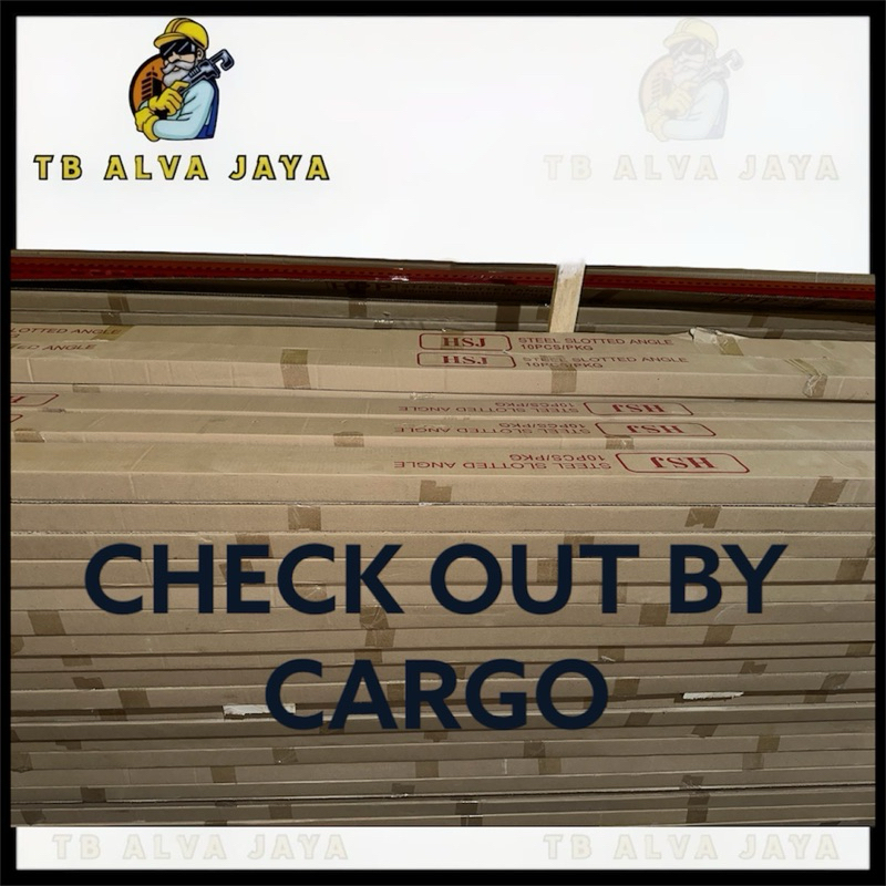 (1 pcs) Besi siku lubang / Rak siku lubang serbaguna warna merah