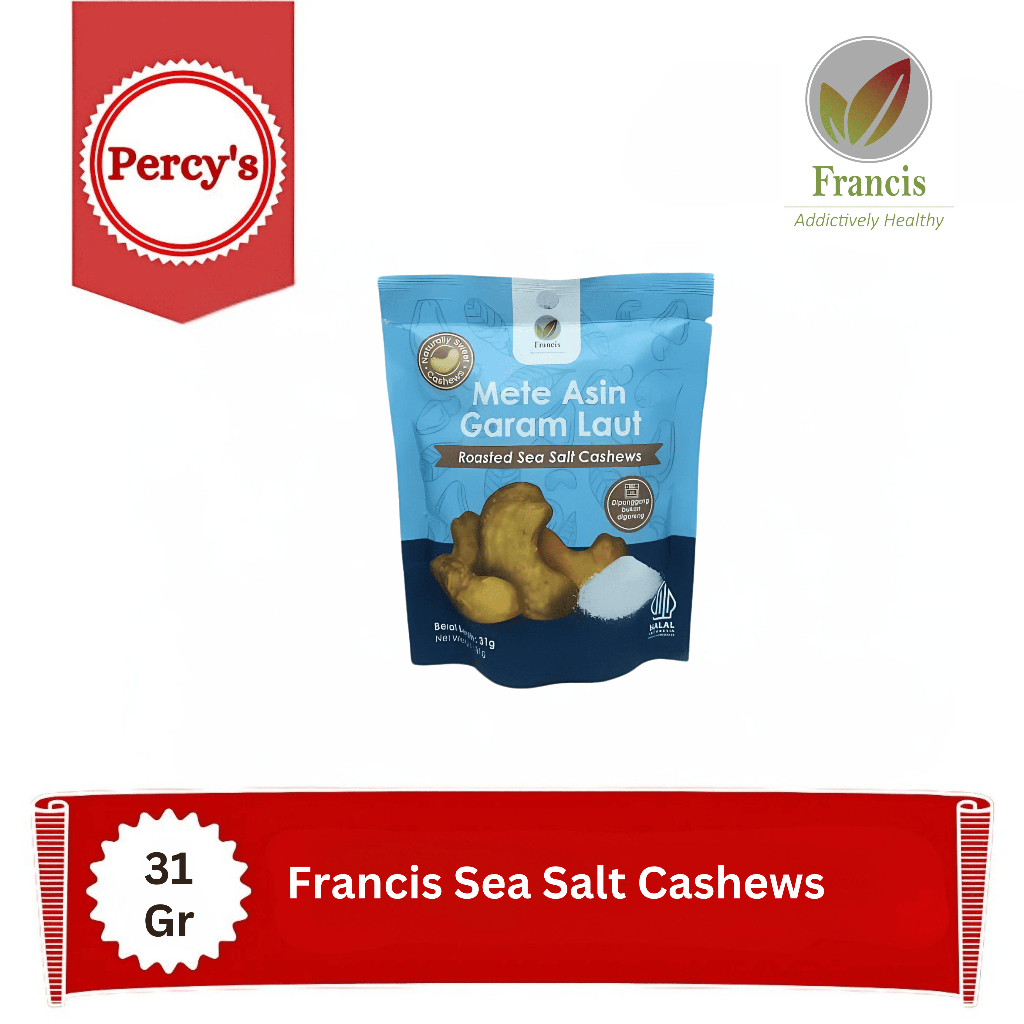 

Francis Roasted Cashews (Mini Pack) 31 Gr