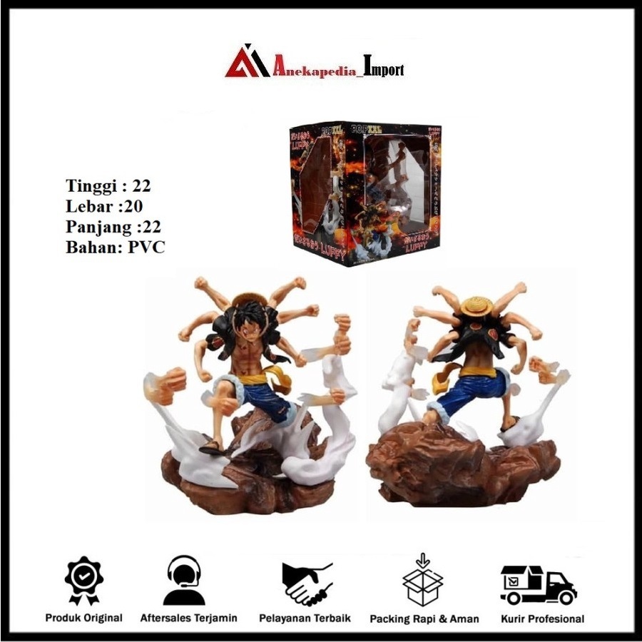 Action Figure Anime One Piece Luffy Model POP - Action Figure Anime One Piece - Action Figure