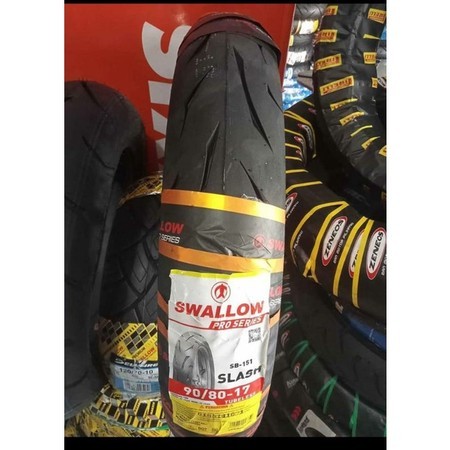 Ban Tubeless 90/80 17 Swallow Slash
