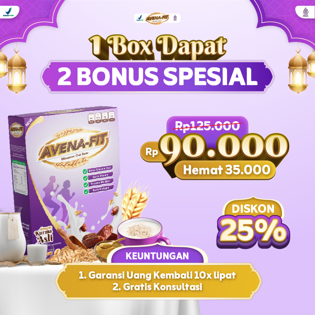 

Avenafit Sereal Susu Oat Untuk Solusi Turunkan Kolesterol dan Menjaga Kesehatan Jantung Secara Alami