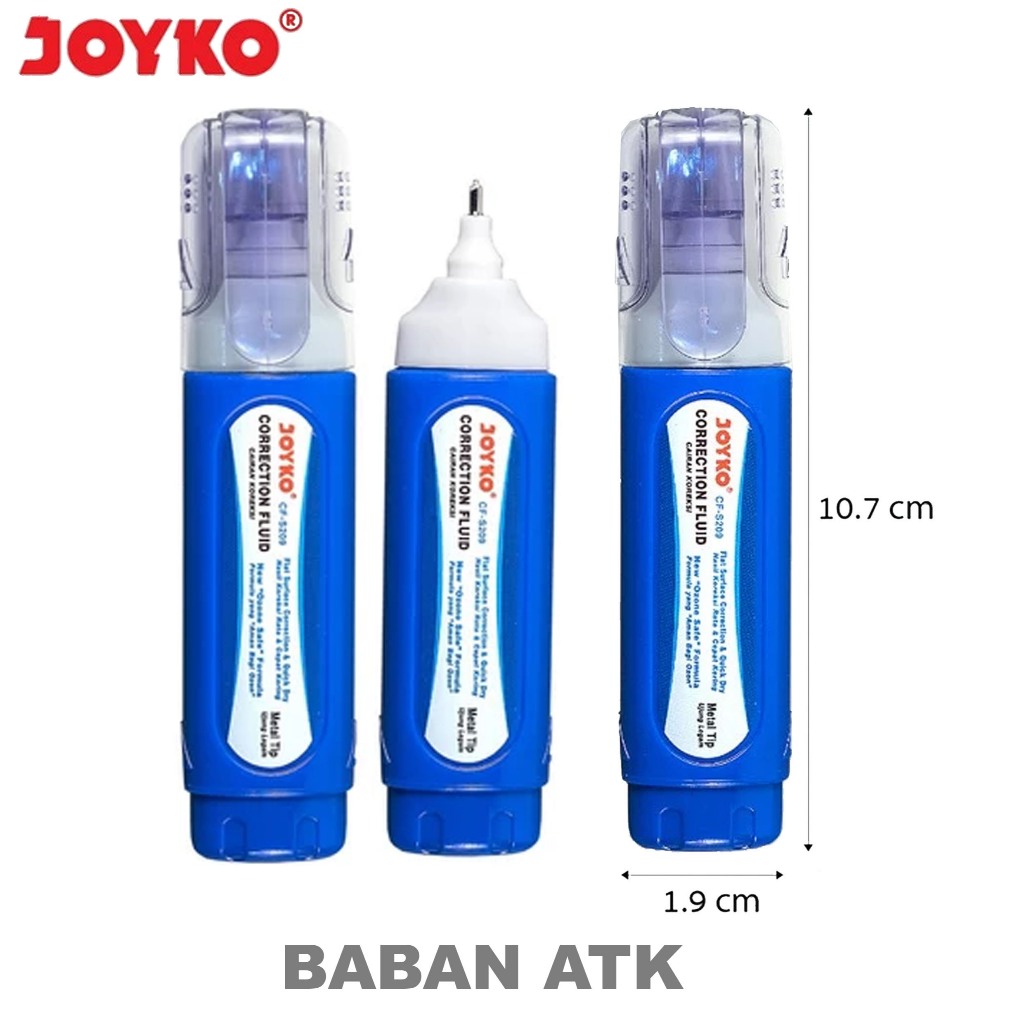 

Tipe X Cair / Correction Fluid Cairan Koreksi Penghapus Cair Joyko CF-S209