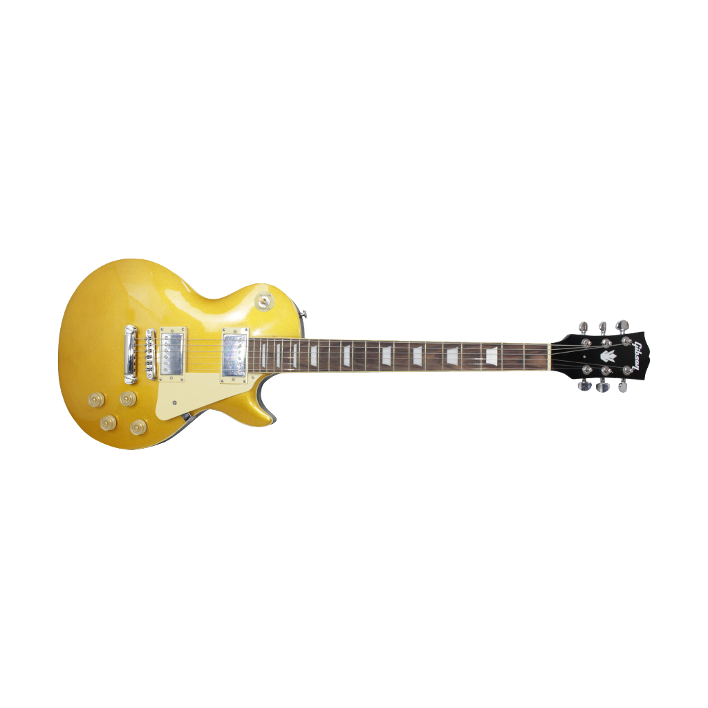 Gitar Elektrik Merk Gibson Les Paul Warna Gold Listrik LesPaul Bonus Tas dan Kabel Jack Murah Jakart