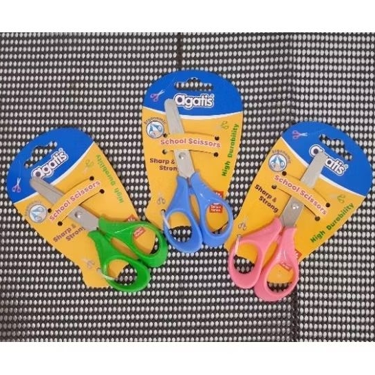 

Agatis School Scissors 13cm. gunting sekolah