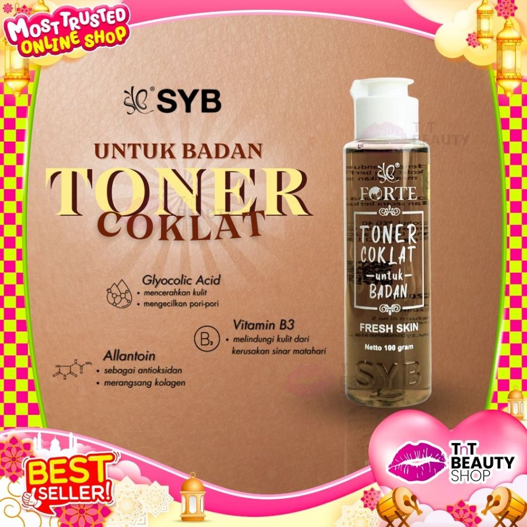 SYB Fresh Skin Toner Badan Forte Toner Coklat | TnT Beauty Shop