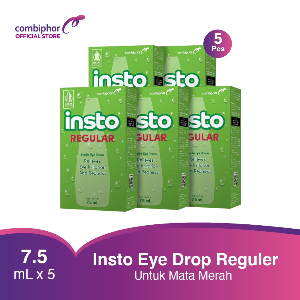 Insto Eye Drop Reguler 7.5ml Package