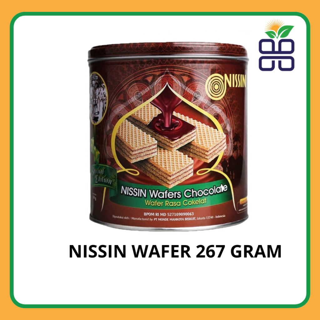 

NISSIN Wafer Chocolate Kaleng 267gram