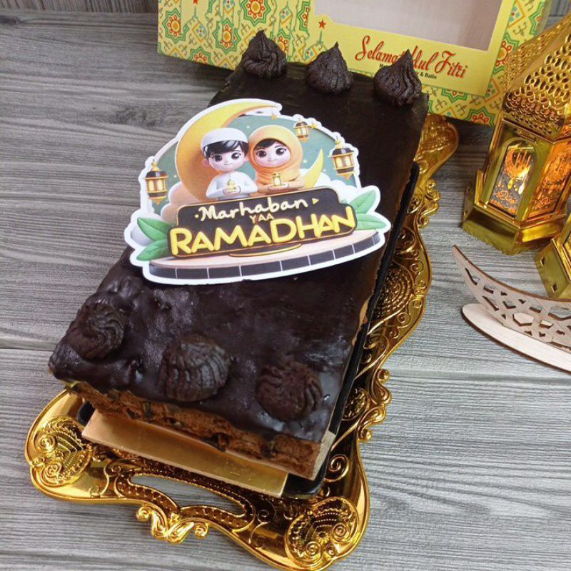 

Hampers cake lebaran coklat layer premium