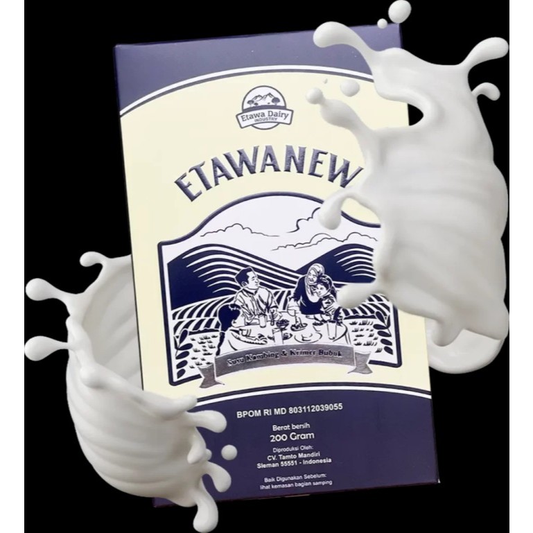 

ETAWANEW PLATINUM SUSU KAMBING KUALITAS TERBAIK 200 GR
