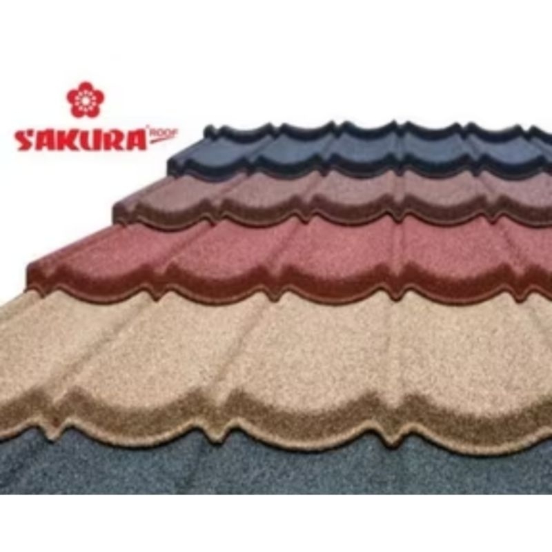 genteng metal pasir sakura Roof 2x4 .0.25mm