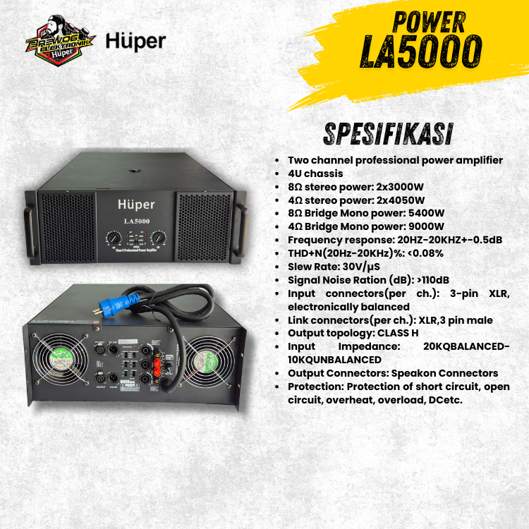 Huper Barclay Power LA5000