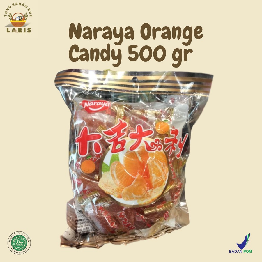 

Naraya Orange Candy 500 gr