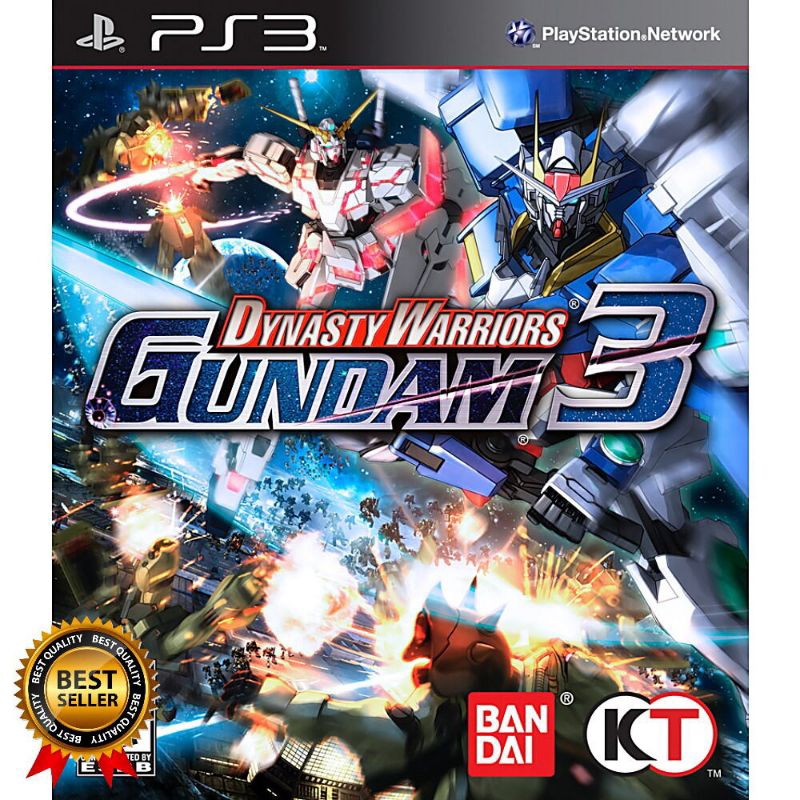 KASET GAME PS3 DYNASTY WARRIORS GUNDAM 3