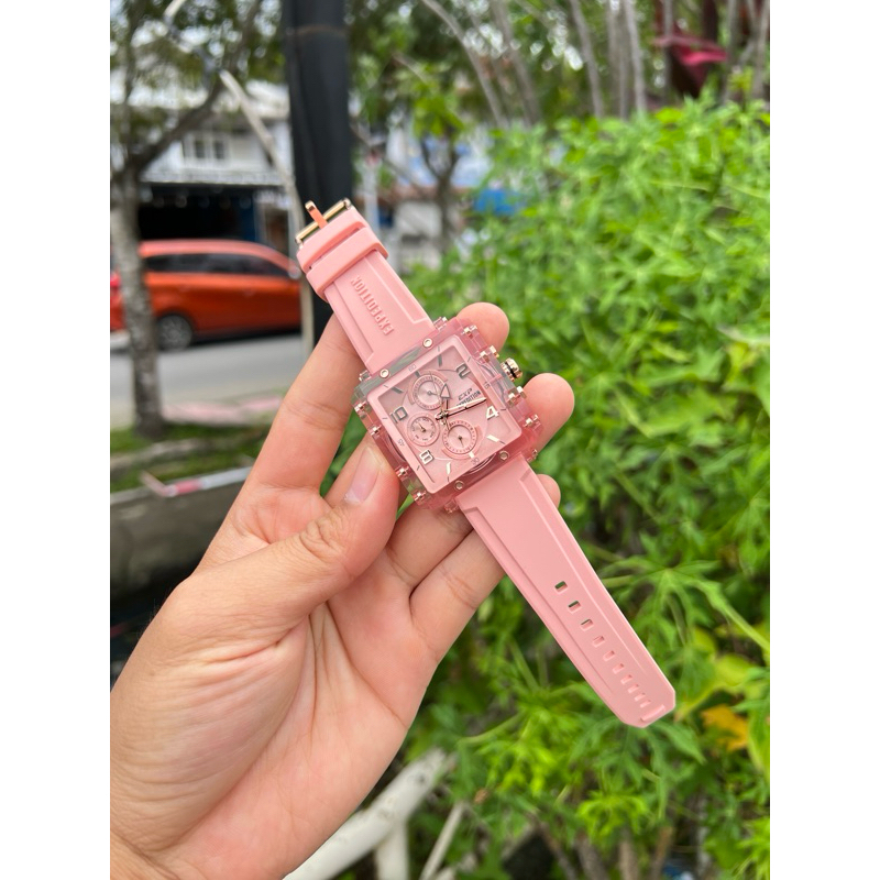 JAM TANGAN SPORTY EXPEDITION RUBBER SERI E6808M