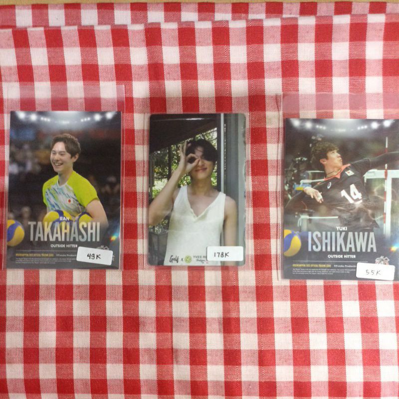 [READY] PHOTOCARD OFFICIAL GULF KANAWUT, ENHYPEN, YUKI ISHIKAWA AND RAN TAKAHASHI