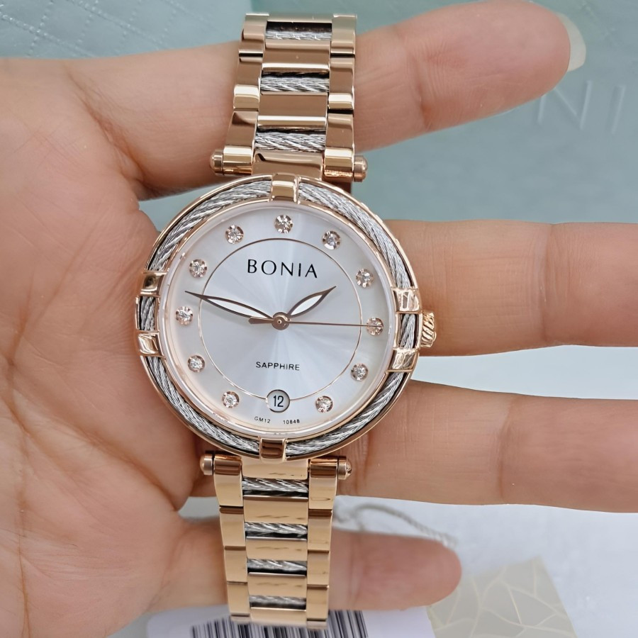 100% Original  Jam Tangan wanita Bonia BNB10848-2517  Saphire  terbaru bnb10848 Garansi Resmi