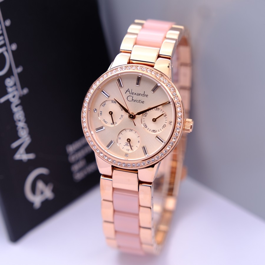 JAM TANGAN ALEXANDER CHRISTIE WANITA ORIGINAL / JAM TANGAN WANITA ALEXANDRE CHRISTIE AC 2938 | 2B01 