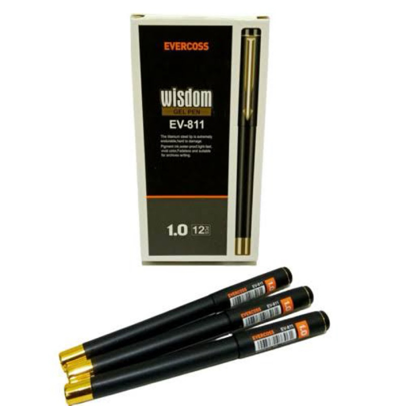 

Pulpen Gel Pen Wisdom Evercoss Ev-811 1.0mm