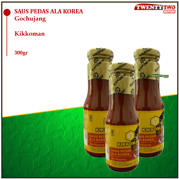 

Kikkoman Gochujang Sauce Saus Saos Pedas Korea 300gr