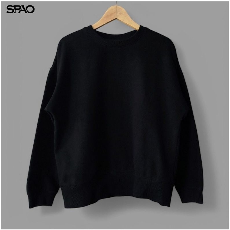 SPAO Basic Crewneck Sweatshirt Original