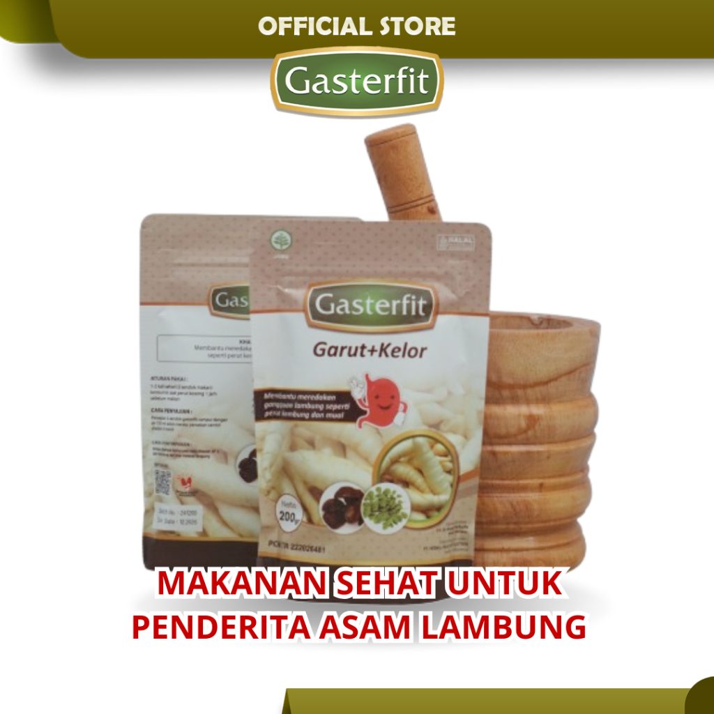 

TEPUNG GARUT | PATI ASAM LAMBUNG | ANGKRIK | ARROWROOT 200Gr - Gasterfit SUDAH BPOM DAN MUI