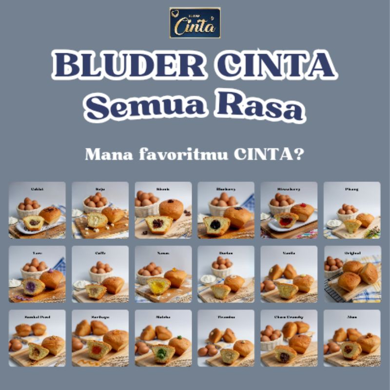

Bluder Madiun PALING LEMBUT - Roti Bluder Cinta - Oleh oleh Khas - Asli Madiun - Bakery