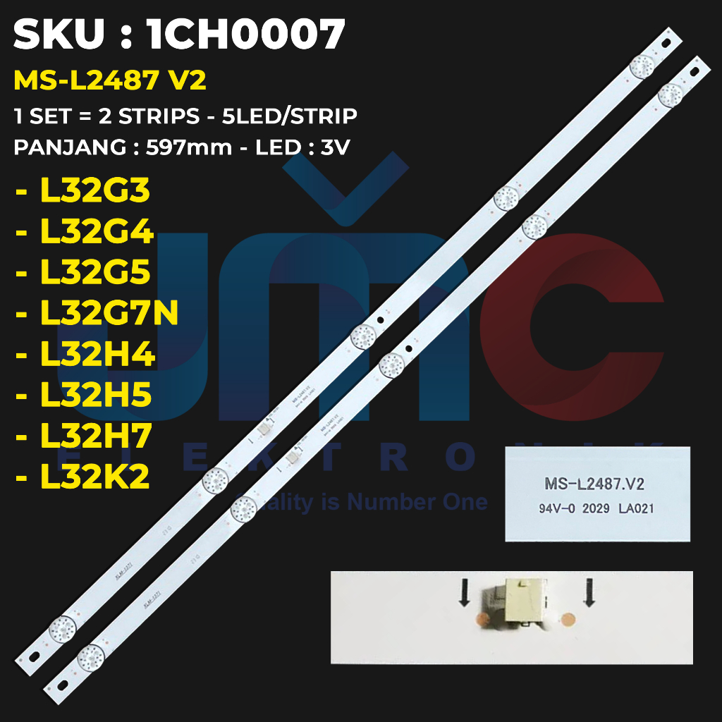 

Bakaranandia - Backlight Tv Changhong 32 Inch L32 Series Ms-L2487 V2
